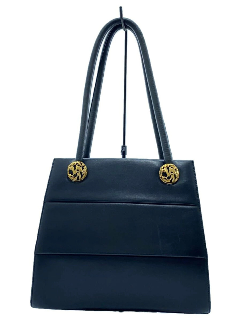 Salvatore Ferragamo Tote Bag Leather Black